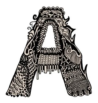 Ancient a Stock Illustration