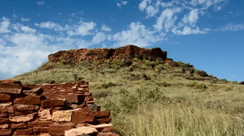 Ancient Indian Ruins Stock Footage 54081188