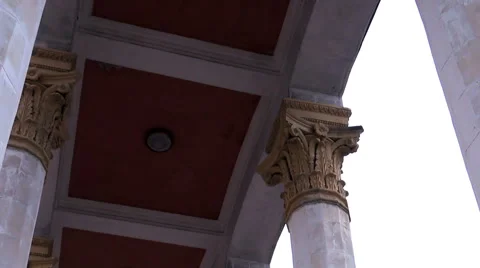 Ancient Interior with Columns Video stock 61511387