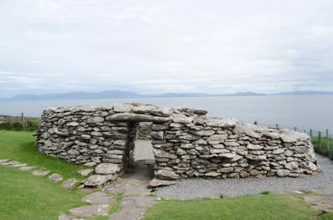 Ancient Irish Compound Stock-Fotos