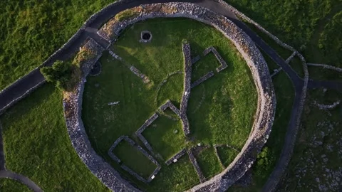 Ancient irish monument Stock Footage 307795668