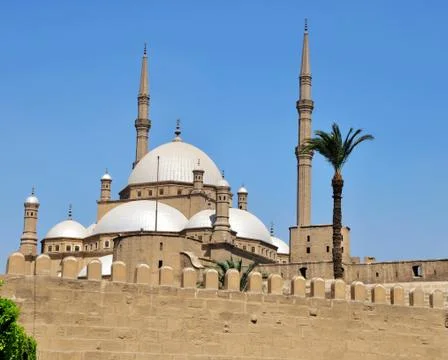 Ancient islamic castle Stock Photos