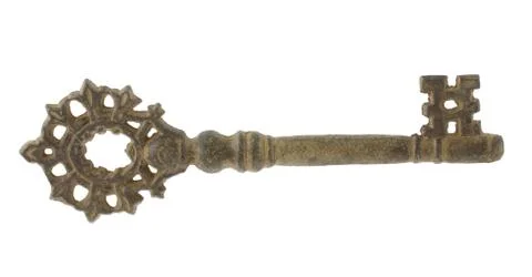 Ancient key Stock Photos