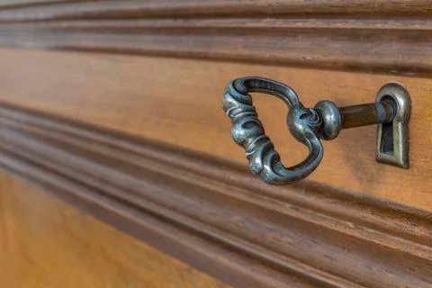 Ancient key Stock Photos