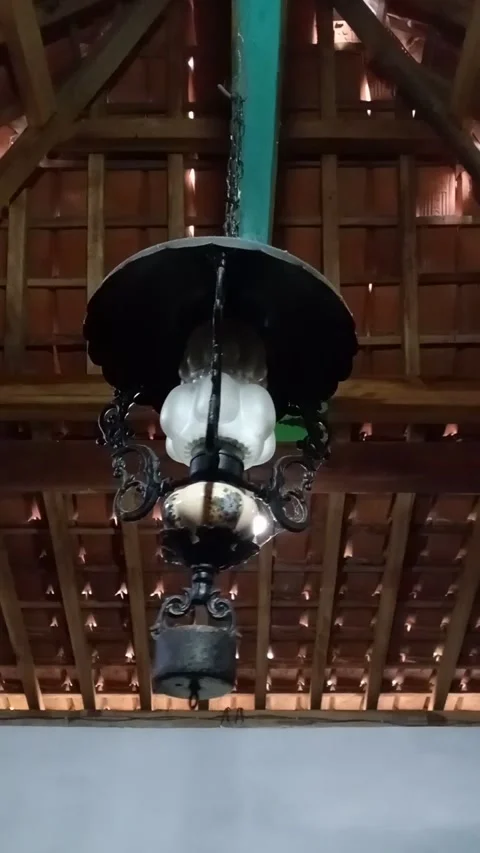 Ancient lamp Stock Footage 205350284