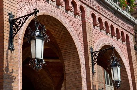 Ancient lanterns Stock Photos