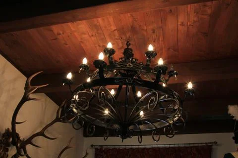 Ancient light. Stock Photos