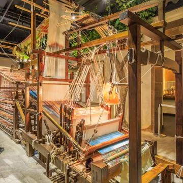 Ancient loom Stock Photos