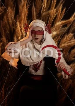 Ancient magical mythical creature from Ukrainian mythology - Motanka ...