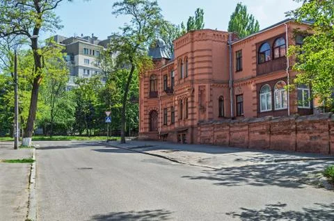 Ancient mansion Stock Photos