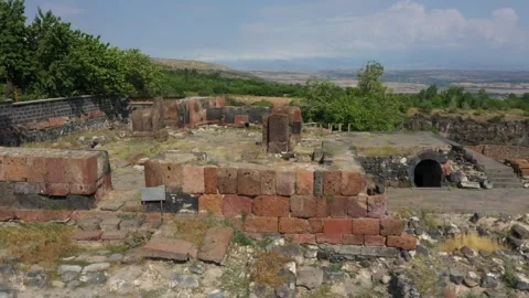 Ancient Mausoleum of the Arshakunis 1 Video stock 335483081