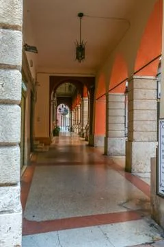 Ancient medieval streets Stock Photos