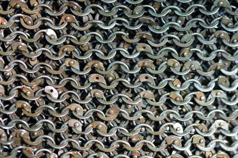 Ancient metal armor Stock Photos