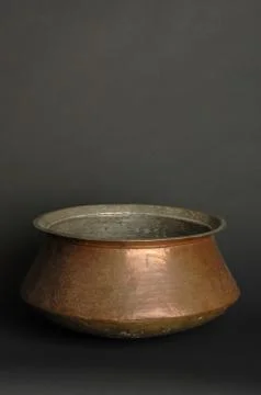 Ancient metal utensils Stock Photos