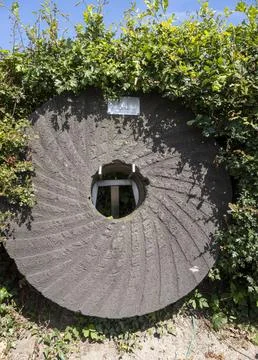 Ancient Millstone Stock Photos