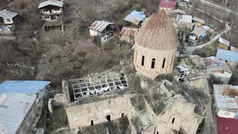 Ancient monastery Erzurum Turkey Stock Footage 262954479