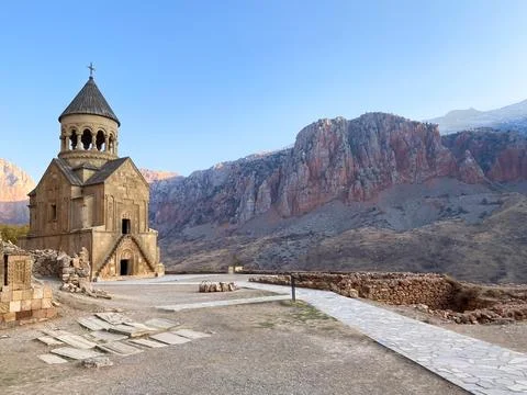 Ancient monastery Noravank Stock Photos