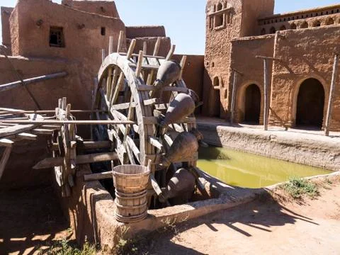 Ancient Mongolian settlements 库存照片