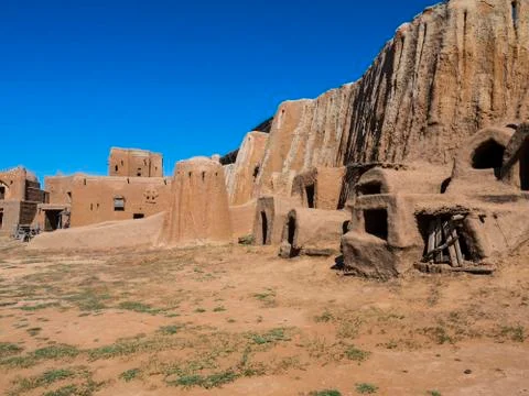 Ancient Mongolian settlements 库存照片