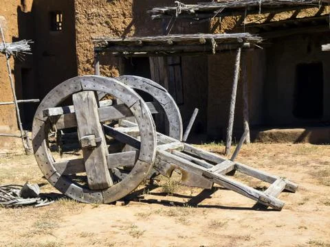 Ancient Mongolian settlements 库存照片