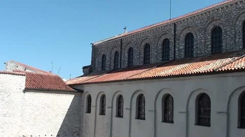 Ancient Mosaic Stock Footage 12588498