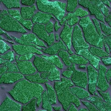 Ancient mosaic Stock Illustration