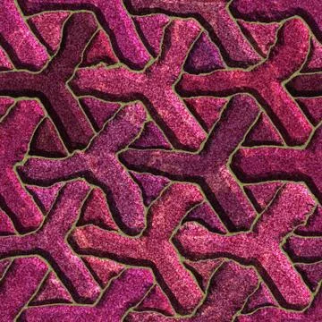 Ancient mosaic Stock Illustration