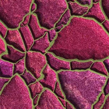 Ancient mosaic Stock Illustration