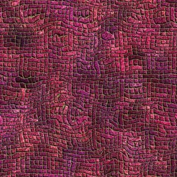 Ancient mosaic Illustrazione stock