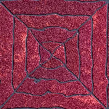 Ancient mosaic 库存插图