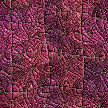 Ancient mosaic Stock Illustration