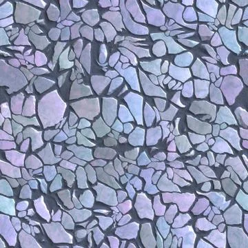 Ancient mosaic Stock Illustration