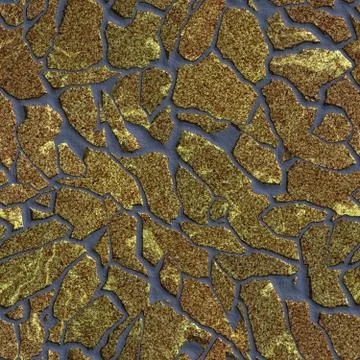 Ancient mosaic Stock Illustration