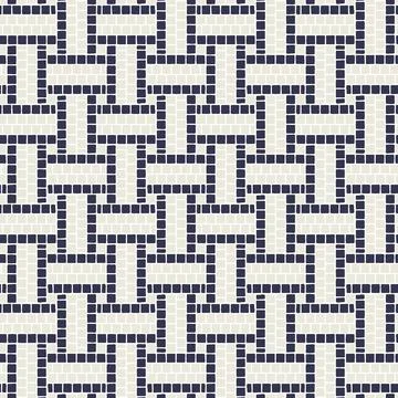 Ancient mosaic seamless pattern. Decorative antique stone ornament. Stock Illustration