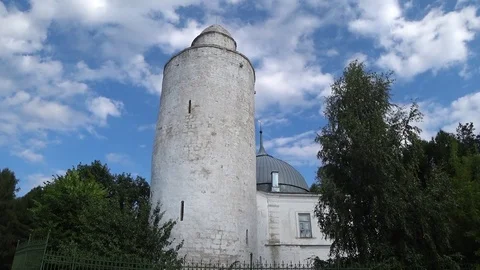 Ancient mosque in Kasimov Stock Footage 81665607