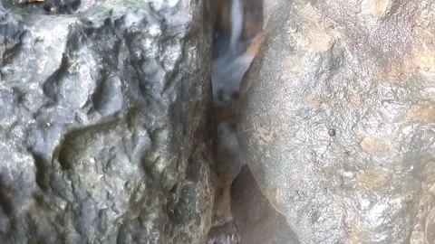 Ancient Mossy Stone Texture. Video stock 332156520