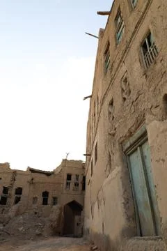 Ancient mud house in Sultanate of Oman .jpeg Stock Photos