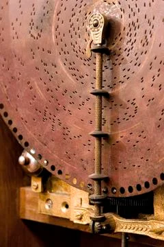 Ancient musical box Stock Photos