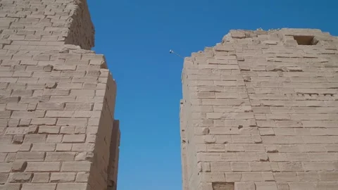 Ancient Mystique at Karnak Temple Complex, Luxor, Egypt Stock Footage Stock Footage 315801856