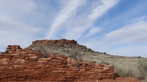 Ancient Native Ruin Timelapse Video stock 75157810
