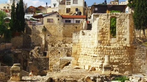 Ancient old city Video stock 119503521