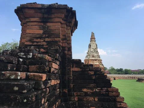 Ancient old temple Stock Photos