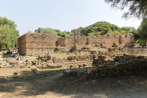 The Ancient Olympia Stock Photos