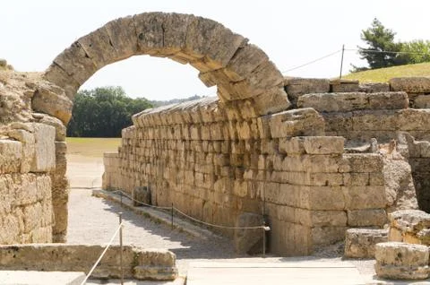 The Ancient Olympia Stock Photos