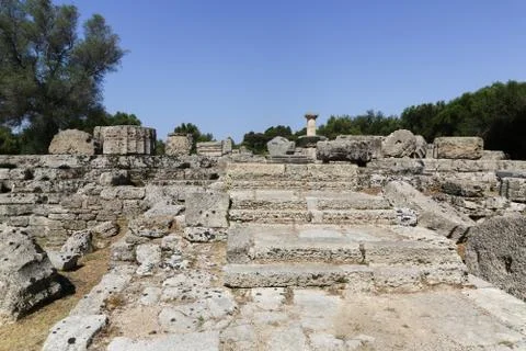 The Ancient Olympia Stock Photos