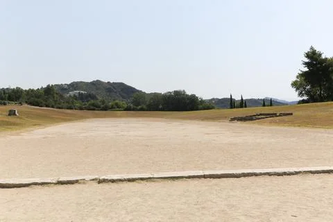 The Ancient Olympia Stock Photos