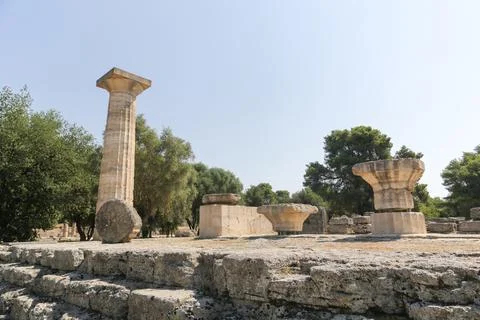 The Ancient Olympia Stock Photos
