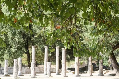 The Ancient Olympia Stock Photos
