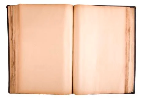 Ancient open book Stock Photos