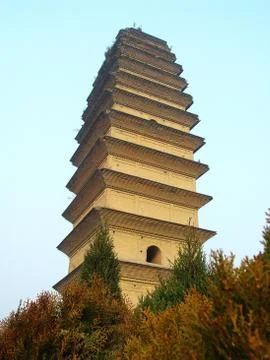 Ancient pagoda Stock Photos